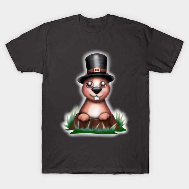 The groundhog T-Shirt by Manxcraft